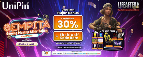 Gaming Mantap Akhir Tahun bareng LifeAfter & Raih Bonus Cashback 30% + Eksklusif Kode Item